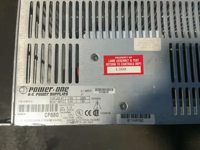 Used POWERONE 1787DNPS/A DC Power Supplies Ohio US | HGR 24 #1355815