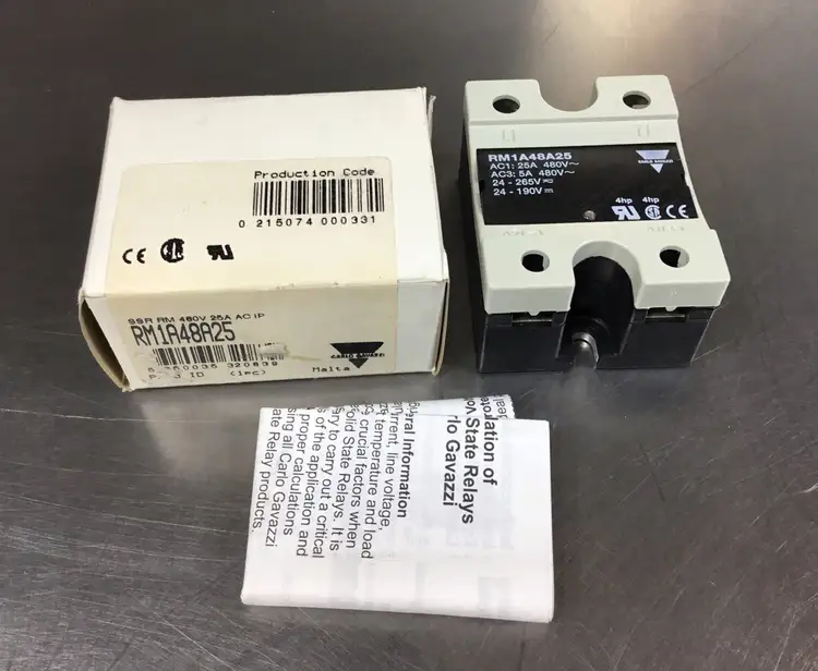 Used CARLO GAVAZZI RM1A48A25 Relays & Switches South Carolina US | Palmetto Automation #1503033
