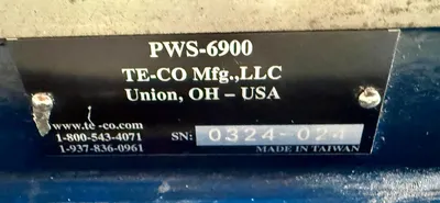 TE-CO PWS-6900 Vises | Great American Equipment Company (6)