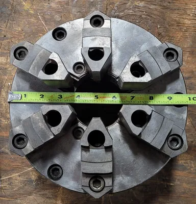 BISON 10" 6 Jaw Chuck Tooling & Accessories, Lathe Chucks | Machinery Central (6)