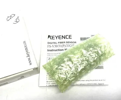 New | in-Stock KEYENCE Digital Fiber Optic Amplifier Main Unit, M8 Connector Type PLC Processors Michigan US | Maverick Industrial Sales #1438820