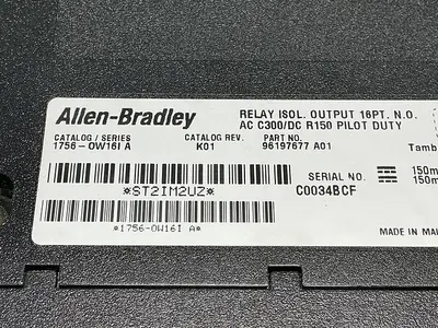 USED ALLEN BRADLEY 1756-OW16I SERIES A