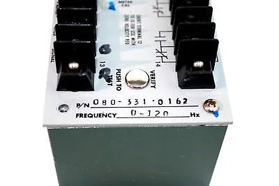 USED AIRPAX 080-331-0162 TACHOMETER 0-120 HZ 0803310162