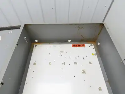 Delta Fab Electrical Enclosure Control Panel JIC 24x24x9" Backplate