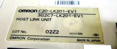 REPAIRED OMRON C20-LK201-EV1 INTERFACE MODULE 3G2C7-LK201-EV1 C20LK201EV1
