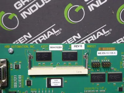 ABB / Bailey INNIS21 infi 90 Network Interface Module 6644762B1 Rev. E Used