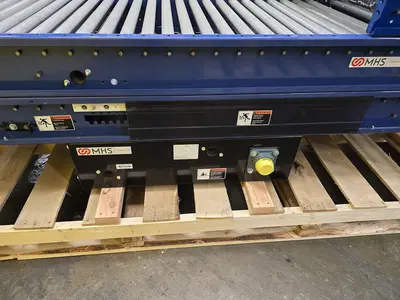 Used MHS ROLLER BED BELT CONVEYOR Belt Conveyors Wisconsin US | Packer City Sales #1301769