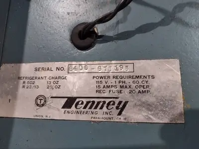 Used TENNEY BENCHTOP ENVIRONMENTAL CHAMBER Environmental Chambers | Maverick Industrial Sales #1108397