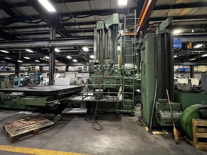 Used 1958 GIDDINGS & LEWIS 560 Horizontal Table Type Boring Mills Iowa US | OPINCAR MACHINERY #301165
