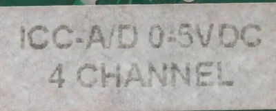 USED ICC-A/D CIRCUIT BOARD 40219B