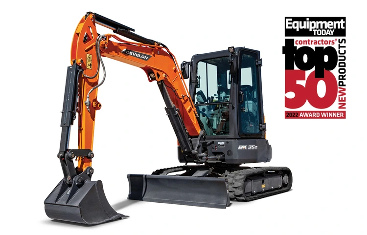 Used DEVELON DX35Z-7 Crawler Excavators Indiana US | B&W Equipment Co. #1088624