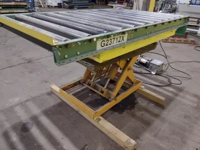 4,000 LBS X 48" X 40" ECONOLIFT HYDRUALIC SCISSOR LIFT TABLE 110V: STOCK #20940