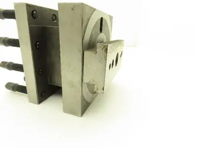Lathe Milling Machine Tool Post Holder Hold Down 138mm X 138mm 12 Screw T-Slot