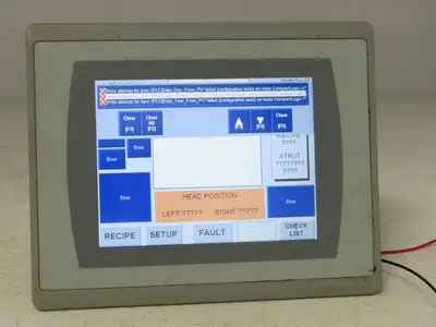 Allen Bradley 2711P-T7C21D8S PanelView Plus 7 Touch HMI 24VDC Control Panel