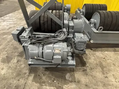 60/120 TON PANDJIRIS RANSOME HEAVY DUTY WELDING TANK TURNING ROLLS: STOCK #13350