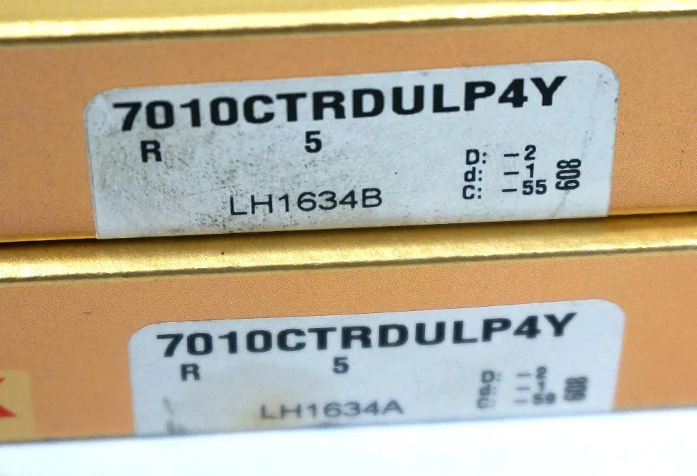 NEW SET OF NSK 7010CTRDULP4Y SUPER PRECISION BEARINGS