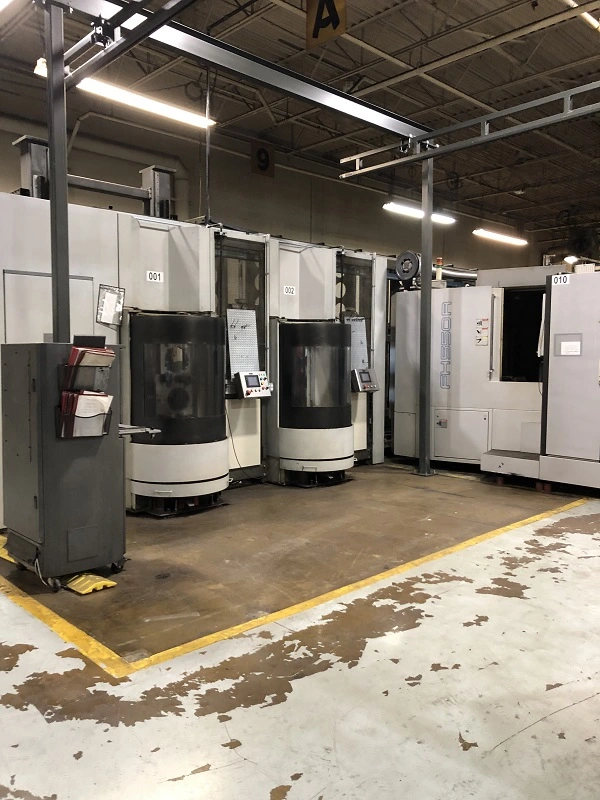 2004 TOYODA FH-550R FMS 3 Machines 34 Pallets