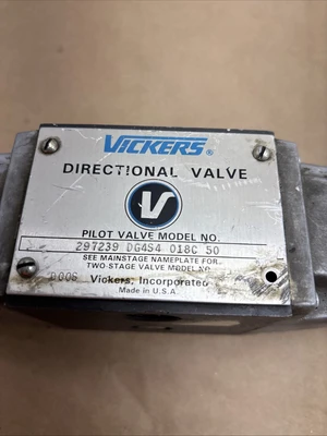 USED Vickers 297239 DG4S4 018C 50