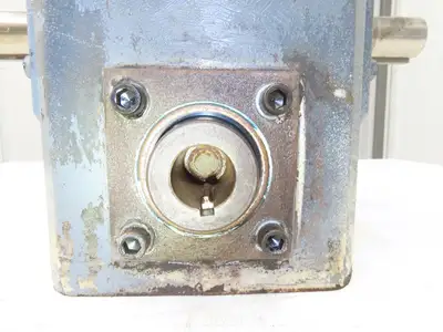 Morse Raider 450Q180LR30 Worm Gearbox 30:1 Reducer 6.2Hp 58rpm Dual Shaft Output