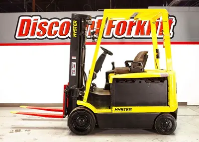 Used 1999 HYSTER E65XM 4-Wheel Sit down Electric Counterbalance Forklifts Colorado US | Discount Forklift #1371261