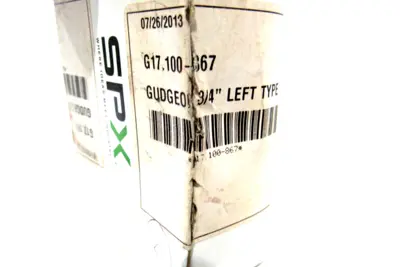 BOX OF 4 NEW SPX G17.100-667 GUDGEON 3/4 LEFT TYPE G17100667