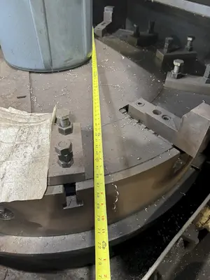 60" GRAY CNC VERTICAL TURRET LATHE. STOCK # 0888925