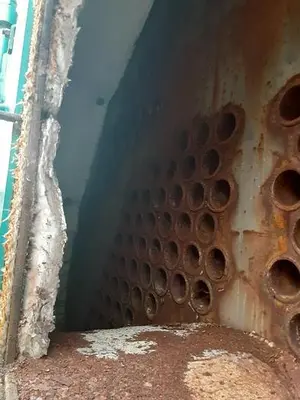 2001 Superior boiler 400 HP 150 PSI fire tube boiler steam boiler