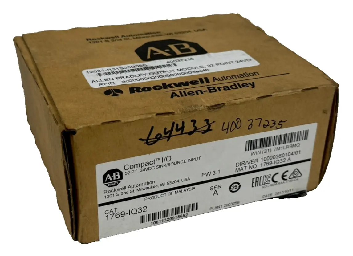 NEW ALLEN BRADLEY 1769-IQ32 COMPACT I/O INPUT SER. A 1769IQ32