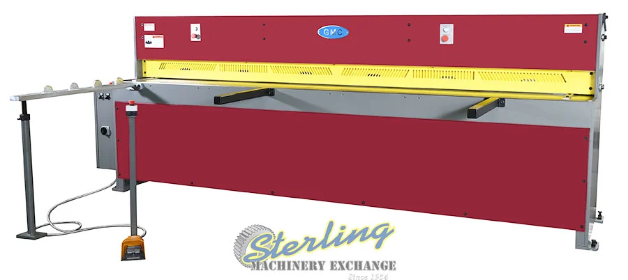 New | in-Stock GMC EPS-1014M Power Squaring Shears (Gauge) California US | Sterling Machinery Exchange #1466094