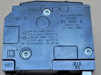 USED SQUARE D QO325