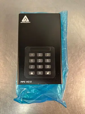 Apricorn Aegis Padlock DT FIPS ADT-3PL256F-18TB NEW (2.1.2)