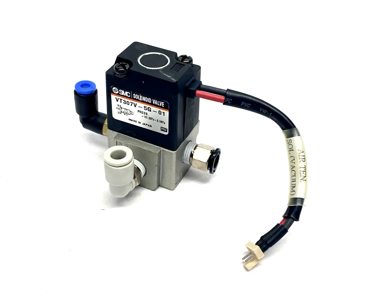 VT307V-5G-01 | SMC  Pneumatic Solenoid Valve, Base Mount, 1/8" 24VDC - Used