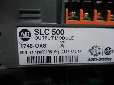 Allen Bradley 1746-OX8/A SLC 500 Output Module Used