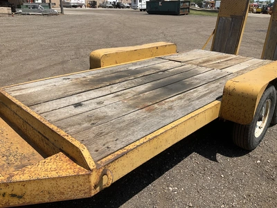 1993 Assembled 15’ Tandem Axle Equipment Trailer