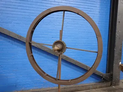H.e. Dickerman Mfg Co 38 1/2" Wheel Coil Reel