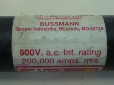 USED FUSETRON FRS-R-6-1/4
