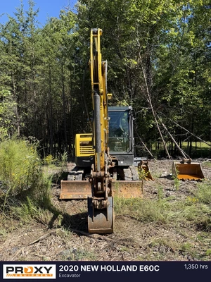 Used 2020 New Holland E60C Excavators North Carolina US | Proxy Equipment #1486959