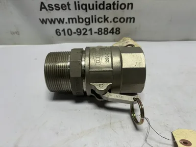 Dixon 250-D-SS SST Cam & Groove Quick Couplers 2 1/2″ Coupler & Adapter