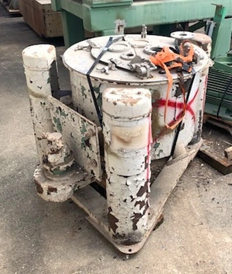 Tolhurst 20 x 12 perforate basket centrifuge, 316SS.