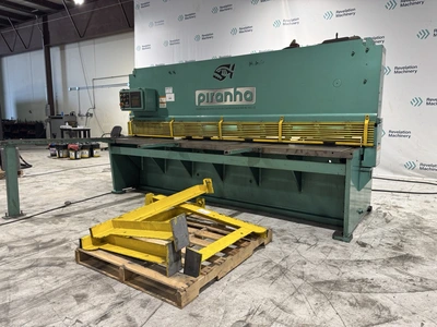 Used 2002 PIRANHA M 1/4-10 Power Squaring Shears (Inch) Illinois US | Revelation Machinery #1283720