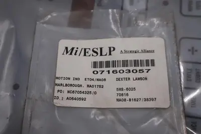 DEXTER LAWSON 5MS-6025 CONTROL BOARD - STOCK GF669
