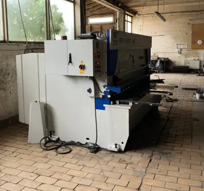KNUTH 3000mm x 10mm Mechanical Shear Shears | Midwest Machinery, LLC (5)