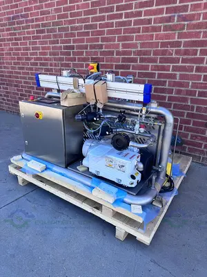 NEW SOMSIX VACUUM & GAS INJECTION AUTOMATIC SPOUT SEALER INERTISATION MACHINE MFG 22