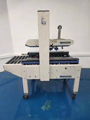 Interpack top and bottom Case sealer 120 volts with 2 interpack heads # 5990