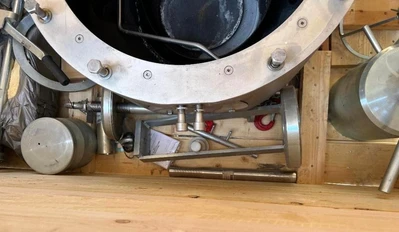 Westfalia MSE 500-48-777 cold milk skimmer, 316SS.