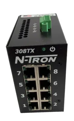 NEW N-TRON 308TX ETHERNET SWITCH 10-30V 0.5A