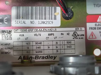 Used Allen-Bradley _UNKNOWN_ Variable Speed Drives South Carolina US | Palmetto Automation #1292369