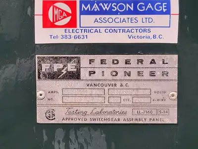 750 kVA Oil-Filled ONAN Transformer, HV. 12470 Delta, LV. 208Y/120 w/ Switchgear