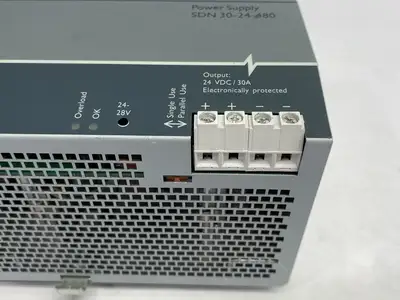 SDN 30-24-480 | Sola Hevi-Duty  Power Supply DIN Rail Mount - Used