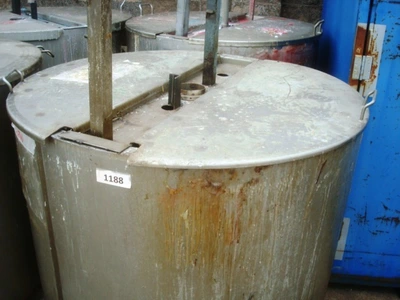 600L S/S JKTD Enclosed Mixing Tank